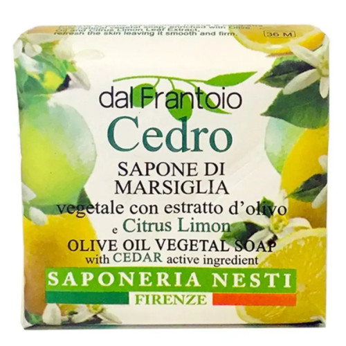Мило Nesti Dante Dal Frantoio Cedro Sapone di Marsiglia Citrus Limon, 100 г